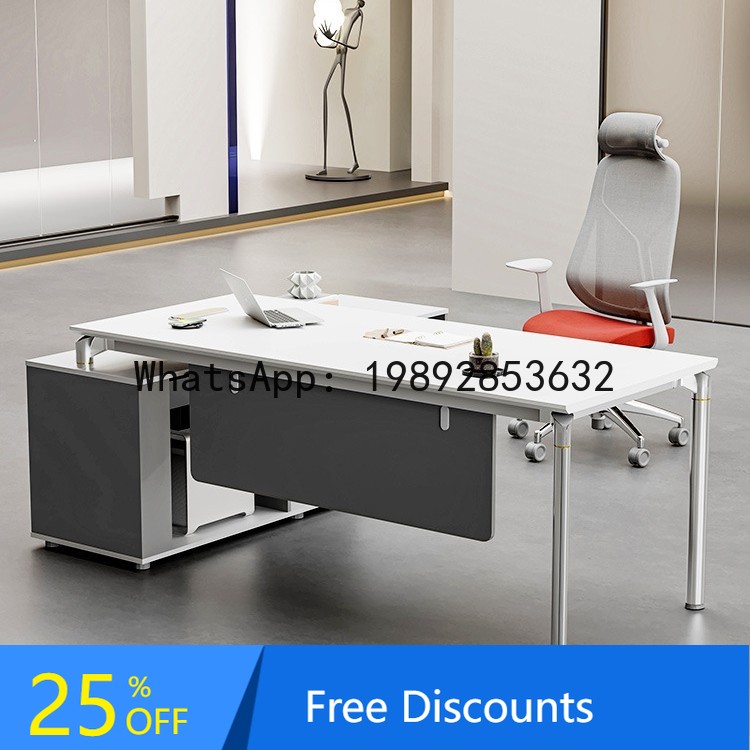 Office Tech Furniture - مكتب YFY بسيط وحديث وخفيف وفاخر