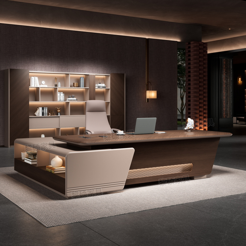Office Tech Furniture - مكتب تنفيذي فاخر وعصري للمدراء، من
