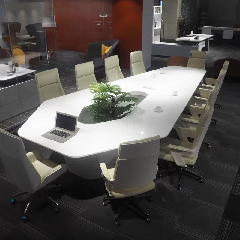 طاولة مؤتمرات مكتبية ذكية حديث - مراجعة High Tech Office Room وسعره