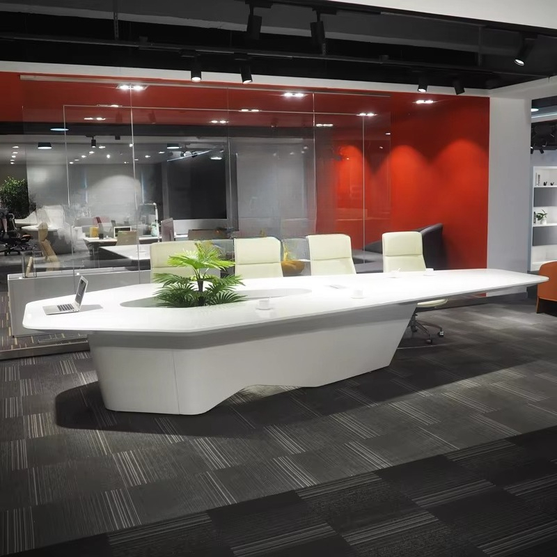 طاولة مؤتمرات مكتبية ذكية حديث - مراجعة High Tech Office Room وسعره