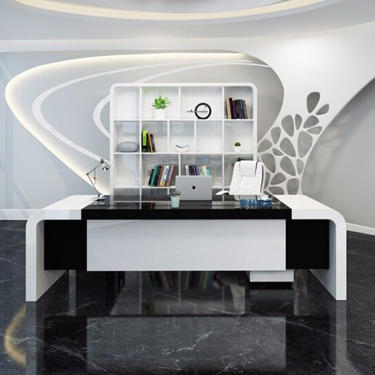 مكتب كمبيوتر تنفيذي عصري مخصص  - مراجعة Office Tech Furniture وسعره