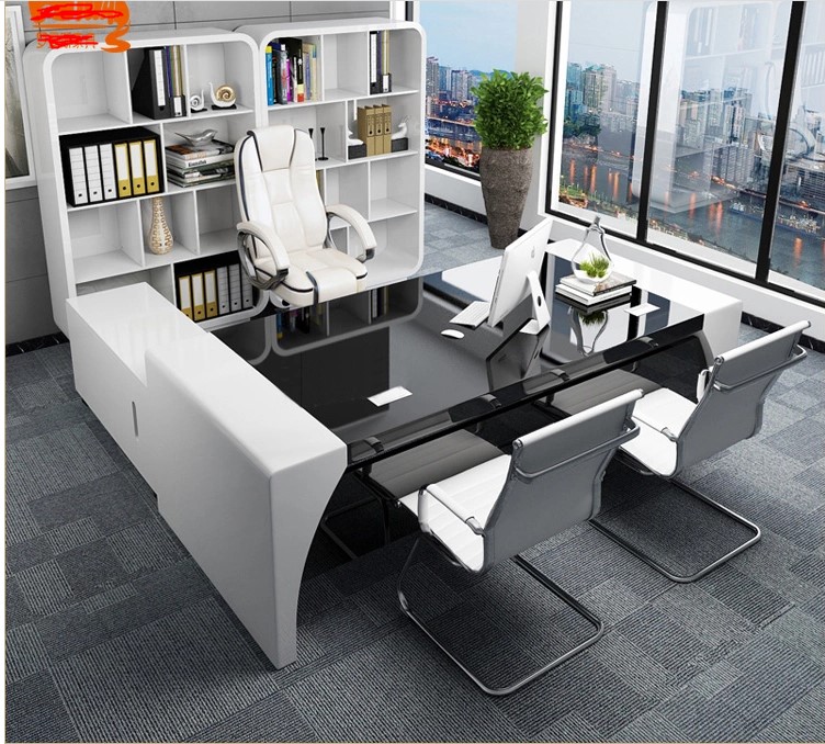 مكتب كمبيوتر تنفيذي عصري مخصص  - مراجعة Office Tech Furniture وسعره