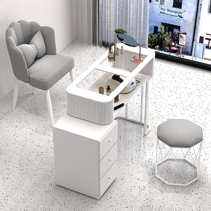 طاولة مانيكير احترافية لصالون  - مراجعة Office Tech Furniture وسعره