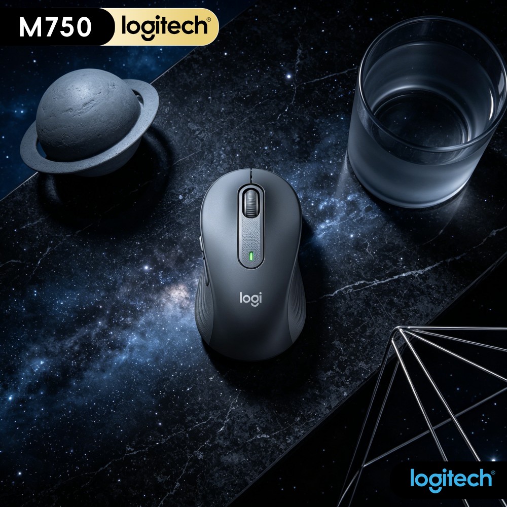 فأرة لوجيتك M750 للمكتب - تقني - مراجعة Office Ready Tech وسعره