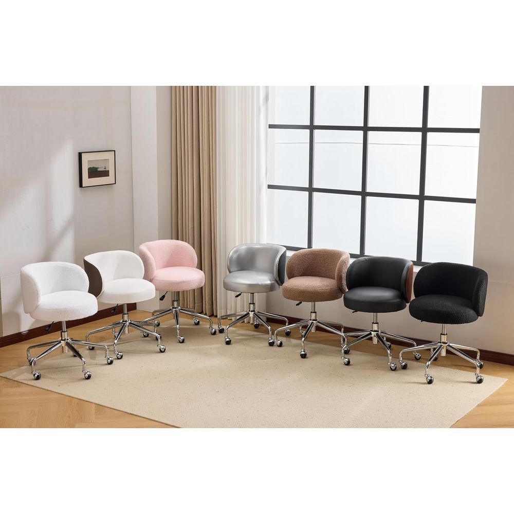 كرسي مكتب دوار مدمج بعجلات، مع - مراجعة Office Tech Furniture وسعره