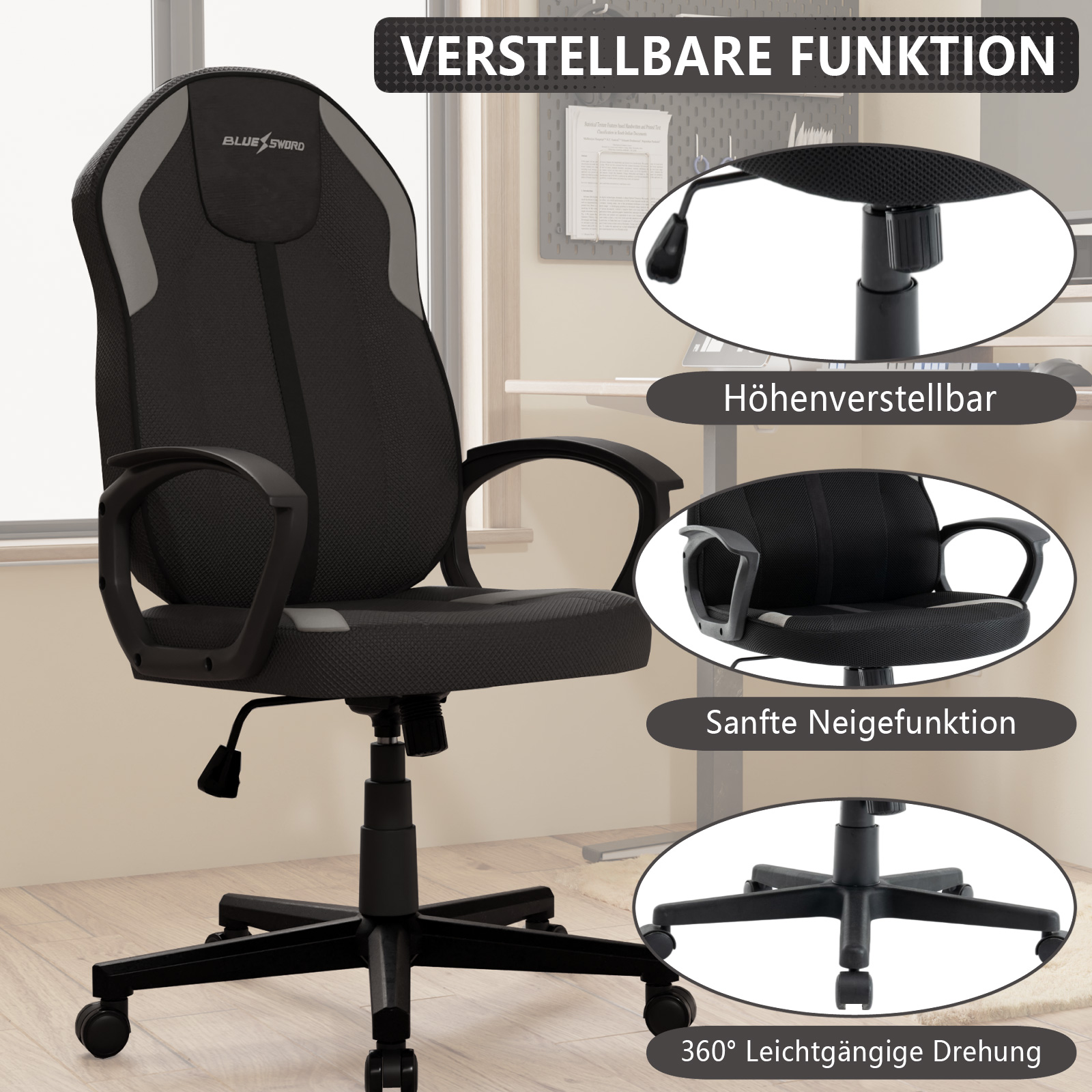 كرسي مكتب فيجوسيت المريح - قما - مراجعة Office Tech Furniture وسعره
