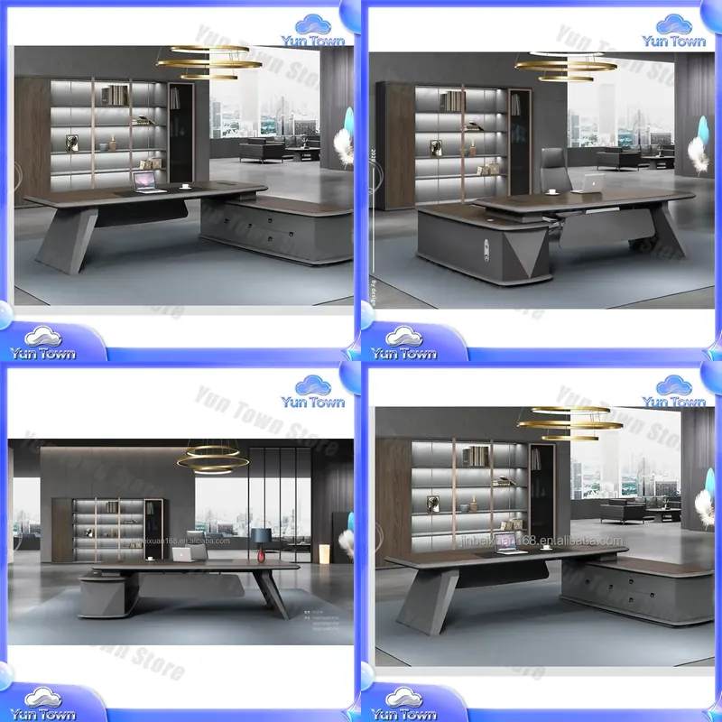 مكتب تنفيذي فاخر عالي التقنية  - مراجعة High Tech Office Room وسعره