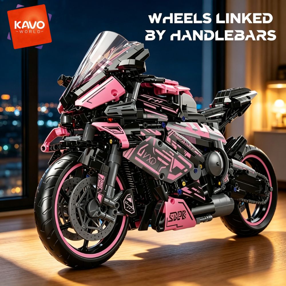 KAVOWORLD طقم نموذج دراجة ناري - مراجعة High Tech Office Room وسعره
